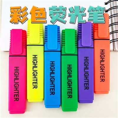 6 spalvų rinkinys Candy Color Highlighter Marker Pen